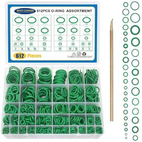612pcs 36 size sae metric o kit kit مع O-ring tools orging orings orings rubber gasher for a/c Professional Plumbing Automotive