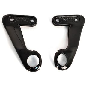 دراجة نارية Fairing Support Bracket Front Fairing Kit Contable for Harley Road Glide Ultra Fltru ، Custom Fltrx 2010-2013 (Black)