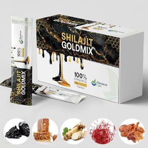 Himalaya's Care Shilajit Sticks with Organic Honey & Saffron for Men and Women, for Energy Boost & Immune Support, with Fulvic Acid & 85+ Trace Mineral, No Added Sugar (15)