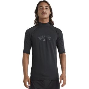 Billabong Men's Arch Performance Fit Short Sleeve Rashguard 50+ Uv Protection
