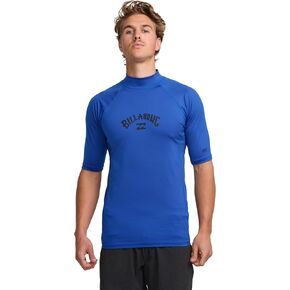 Billabong Men's Arch Performance Fit Short Sleeve Rashguard 50+ Uv Protection in Kuwait
