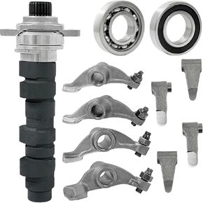 Rocker Arm & Camshaft & Bearing Kit for Honda Sportrax 400 TRX400EX 2x4 1999-2008 TRX400X XR400R OEM 14431-KCY-670