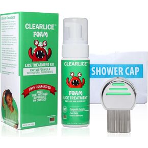 Foam Treatment for Kids & Adults Guaranteed to End Lice in 1 Hour, Extra Strength Treatment for Family to Remove Lice, Nits & Eggs, 5oz