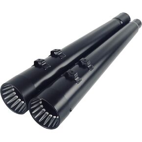 Sharkroad Black 4.4 '' Slip-on Mufflers for Harley 2017-Up Touring Road King ، Steet Glide ، Road Glide ، Electra Glide ، 18bb