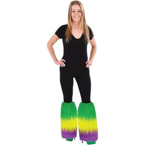 MARDI GRAS FURRY LEG COVERS
