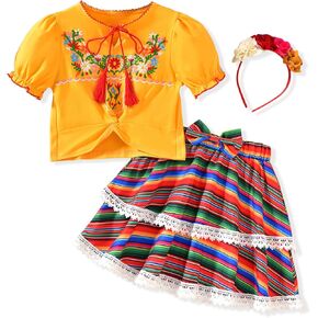Hiha Toddler Little Girls Mexican Musizered Chansts Toys
