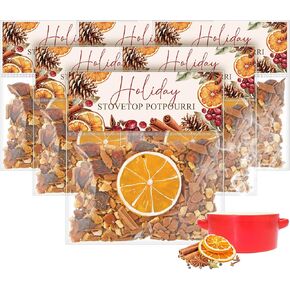 6 Pack Potpourri sten kit kit - عيد الميلاد وعطلات الرائحة المخزنة هدايا