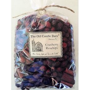 Cranberry Rosehips Large Bag - Well Scented Potpourri - Made in USA