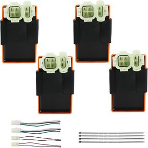 6 دبوس AC CDI Box استبدال لـ GY6 50CC 125CC 150CC ATV TAOTAO الإشعال مربع 6 PIN 4PCS