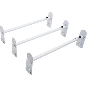VEVOR Van Roof Ladder Rack - 35.8"-52.4" Adjustable Roof Rack, 500 LBS Capacity Alloy Steel, Drilling Mount for Minivans, Black