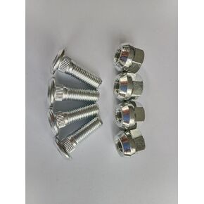 Rear Wheel Studs 90103-HB3-300 & Lug Nuts Replacement for 1988-2000 Honda TRX200 TRX300, TRX400FW 2007-2014 TRX420, 98-01 TRX450, TRX500,1997-2024 TRX250 Recon Rancher and Foreman Quads ATV