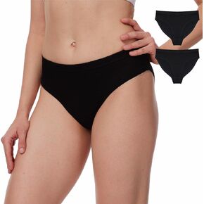 MERINNOVATION Women's Underwear Merino Wool Hipster Panties 2 Pack Soft Breathable Ladies Wool Briefs Moisture Wicking