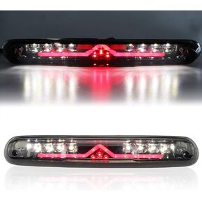 Tresound (Smoke) LED Third 3rd Brake Light for 1999-2007 Chevy Silverado GMC Sierra 1500 2500 3500 HD Classic, Rear Cargo Lamp High Mount Stop light