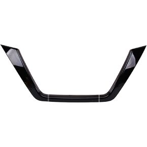for 2019-2022 Nissan Altima Front Grill Cover Trim, Chrome Delete Blackout Vinyl Overlay - Glossy Black