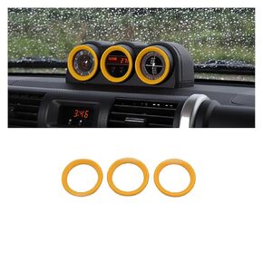 Compass Compass Decorative for FJ Cruiser Frame Frame Triptych Compass Compass Sticker FJ Dashboard Dashboard تصميم السيارة الداخلية