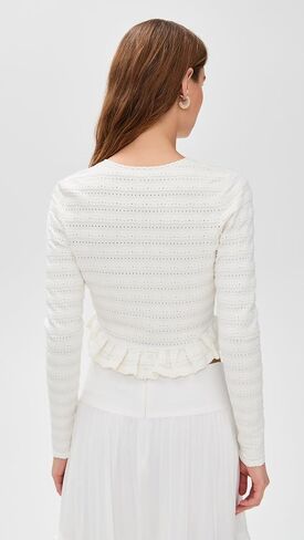 LOVESHACKFANCY Women's Rogan Cardigan in Saudi Arabia