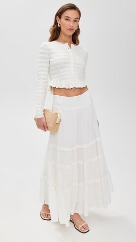 LOVESHACKFANCY Women's Rogan Cardigan in Saudi Arabia