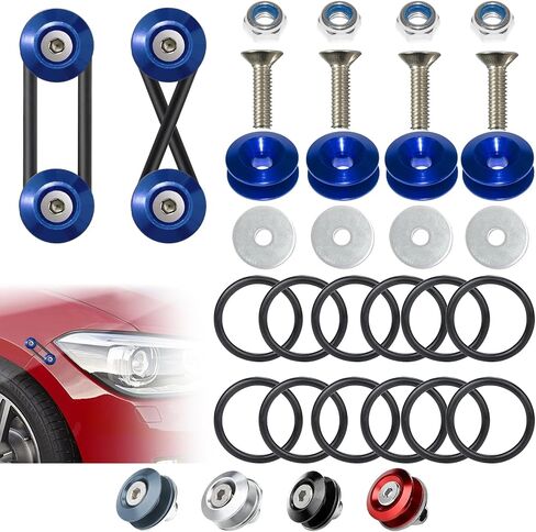 Universal Car Bumper Quick Release Clips Fasteners Kit, Front and Rear Bumper Fasteners, Ultimate Fastening Solution for Quick Bumper Release in Saudi Arabia