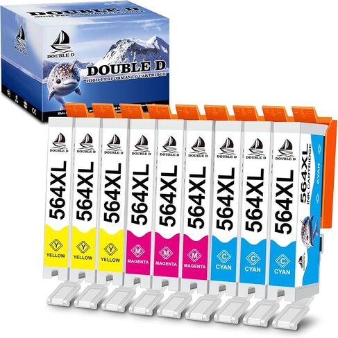 Double D 564xl استبدال خرطوشة الحبر المتوافقة مع HP 564XL 564 XL High Livers in Kuwait