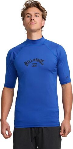 Billabong Men's Arch Performance Fit Short Sleeve Rashguard 50+ Uv Protection in Kuwait