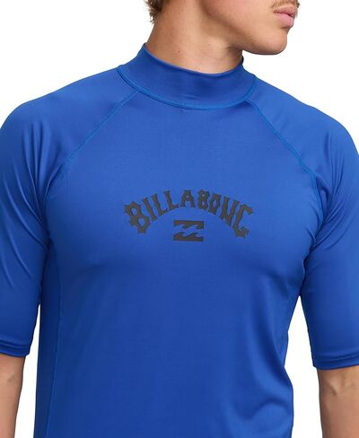 Billabong Men's Arch Performance Fit Short Sleeve Rashguard 50+ Uv Protection in Kuwait