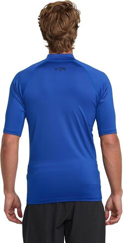 Billabong Men's Arch Performance Fit Short Sleeve Rashguard 50+ Uv Protection in Kuwait