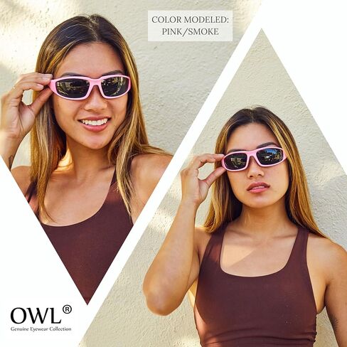 OWL Men Women Padded Foam Motorcycle Riding Glasses Goggles 99% UV protection in Kuwait