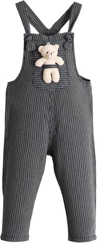 POLLİTO Overalls for Toddlers Crocodile Print | Dungarees for Boys and Girls Aged 2-7 | Cute Kids' Clothing in Saudi Arabia
