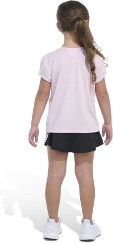 adidas Girls Pleated Tee Shirt and Flounce Skort Set in Saudi Arabia