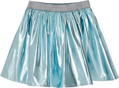 Disney Junior Girls T-Shirt and Metallic Iridescent Skirt Toddler to Big Kid Sizes (2T - 14-16) in Kuwait