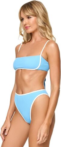 L*Space Hazel Bikini Top for Women, Ribbed Bralette Featuring Adjustable Straps and Removable Pads in Saudi Arabia