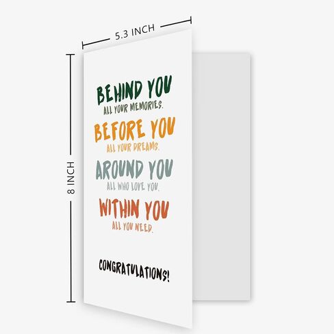 Ogeby Cute Teacher Appreciation Card, Lovely Thank You Card for Him Her, Thank You for Helping Me Grow Card Gift in Kuwait