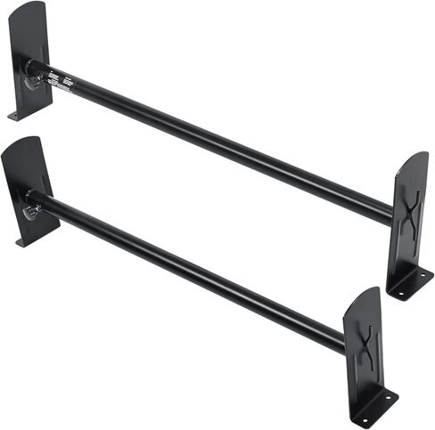 VEVOR Van Roof Ladder Rack - 35.8"-52.4" Adjustable Roof Rack, 500 LBS Capacity Alloy Steel, Drilling Mount for Minivans, Black in Kuwait