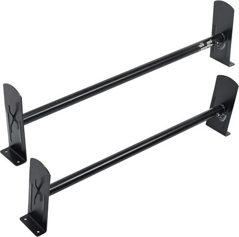 VEVOR Van Roof Ladder Rack - 35.8"-52.4" Adjustable Roof Rack, 500 LBS Capacity Alloy Steel, Drilling Mount for Minivans, Black in Kuwait