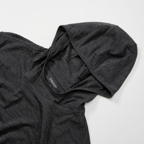 Huckberry Proof 72 ساعة Merino Wool Upf Hoodie ، هوديني Mens Merino Wool مع حماية من أشعة الشمس ، ومكافحة الرائحة in Saudi Arabia