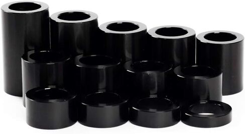 TOFR Chrome 13 Piece O.D. 1-1/8" Wheel Spacer for 3/4" Axle For Harley Touring Road King Electra Glide Softail Standard Custom Fat Boy Night Train Dyna Street Bob Low Rider Super Glide Sportster 883 in Kuwait