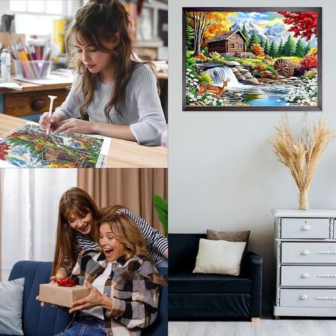 Ceovr Cat Diamond Painting Kits للبالغين ، Starry Sky Cat Diamond Art Dots 5D Full Drill DIY GEM GEM ART للمبتدئين ، مجموعات الحرف الكبار الفنون والحرف ، ديكور الجدران للمكتب المنزلي 12x16in in Kuwait