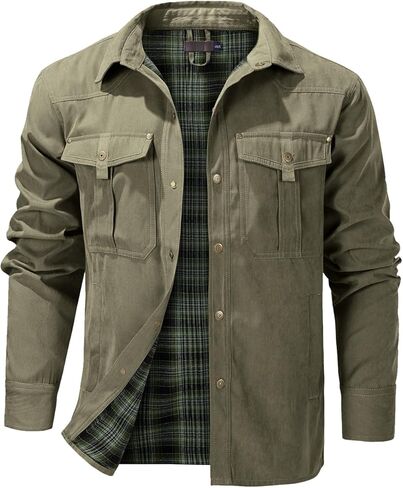 eisctnd رجال مبطن من الفانيلا رعاة البقر عتيقة السترات المفاجئة معطف مقعد مقصورات غربية للمشي لمسافات طويلة في الصيد أعمال التخييم في الهواء الطلق في الهواء الطلق in Kuwait