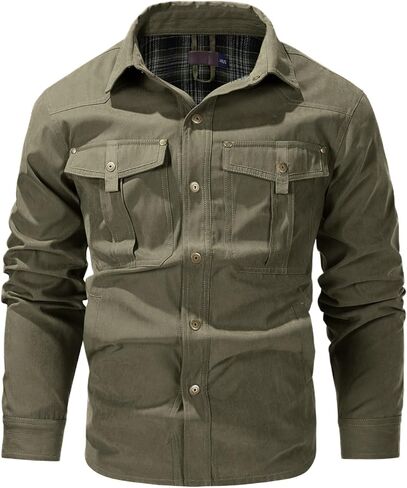 eisctnd رجال مبطن من الفانيلا رعاة البقر عتيقة السترات المفاجئة معطف مقعد مقصورات غربية للمشي لمسافات طويلة في الصيد أعمال التخييم في الهواء الطلق في الهواء الطلق in Kuwait