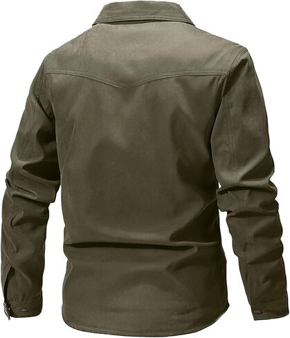 eisctnd رجال مبطن من الفانيلا رعاة البقر عتيقة السترات المفاجئة معطف مقعد مقصورات غربية للمشي لمسافات طويلة في الصيد أعمال التخييم في الهواء الطلق في الهواء الطلق in Kuwait