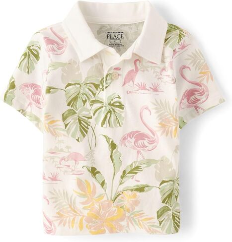 The Children's Place,And Toddler Boys Fashion Polo,Baby-Boys,Mellow Aqua,6-9 Months in Saudi Arabia
