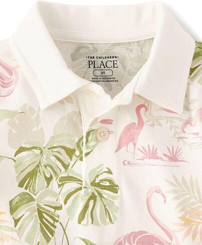 The Children's Place,And Toddler Boys Fashion Polo,Baby-Boys,Mellow Aqua,6-9 Months in Saudi Arabia