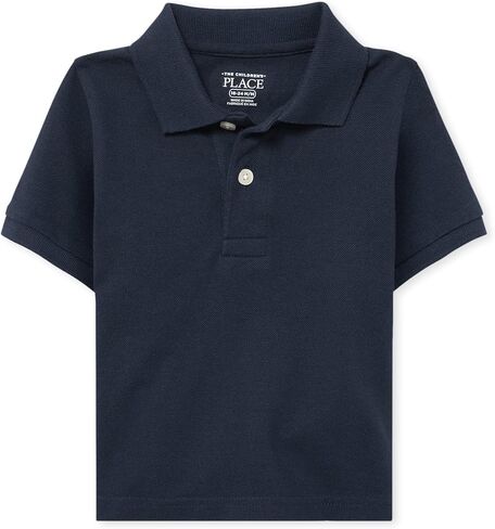 The Children's Place,And Toddler Boys Fashion Polo,Baby-Boys,Mellow Aqua,6-9 Months in Saudi Arabia