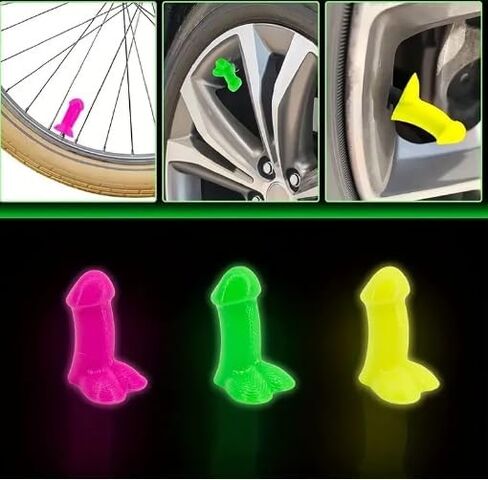 4PACK FUNNY PRANK TIRE VALVE CATES STEM GAG HOPTS PENCIL VALVE CATS STEM PHILLIOUS PRLICION PHILLIOUS PHINCH DOFT GIFT GUST PRINCE COVER in Kuwait