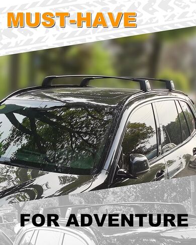 Snailfly Roof Rack Cross Bars Fit for Audi Q3 2019-2024 Cargo Carrier 165lbs Capacity Less Noise Crossbars Accessories in Kuwait