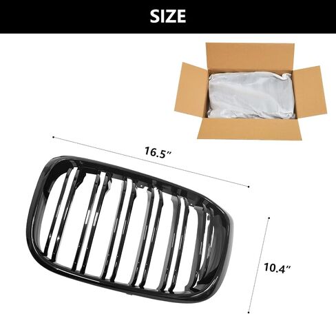 Rongxu X3 G01 Gloss Black Grille لعام 2018-2021 BMW X3 G01 2019-2021 X4 G02 GRILL ، تناسب 30i XDRIVE/M40I XDRIVER SLAT PRATHER COLATE HOD HOOD PRESSION in Kuwait