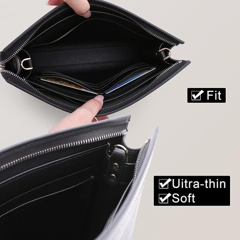 محفظة جلدية مميزة إدراج منظم متوافق مع حقيبة أدوات الزينة LV 19/26 مع أبازيم الذهب in Kuwait