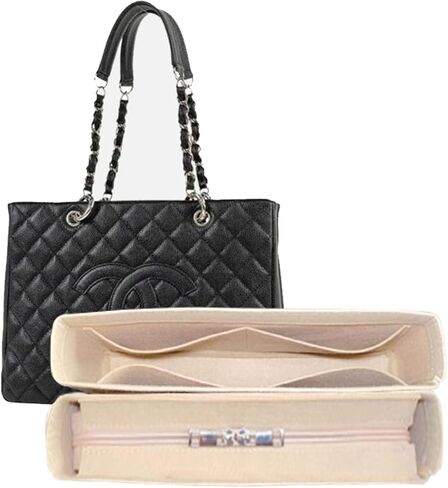 Lckaey Purse Organizer Insert for PST/PTT/GST liner bag lined storage bag2018black-GST in Saudi Arabia