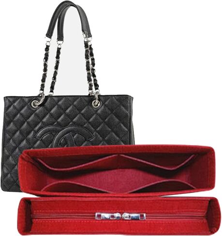 Lckaey Purse Organizer Insert for PST/PTT/GST liner bag lined storage bag2018black-GST in Saudi Arabia