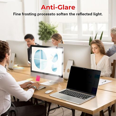 Laptop Privacy Screen 15.6 Inch,16:10Aspect Removable Anti Glare Blue Light Filter Protector, 15.6 in Laptop Privacy Screen Shield for laptop in Saudi Arabia